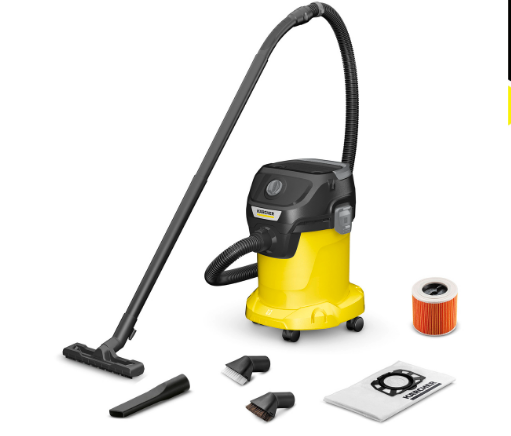 Пылесос Karcher KWD 3 V-17/4/20 желтый/черный