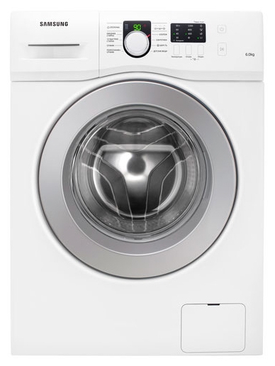 Стиральная машина Samsung WF60 F1R1F2W фронтальная 6 кг белый