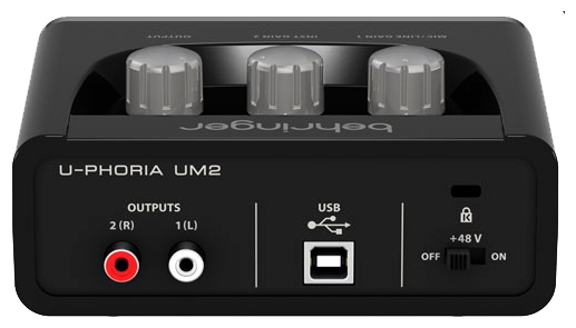 Звуковая карта BEHRINGER U-PHORIA UM2